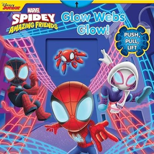 Marvel Spidey and his Amazing Friends: Glow Webs Glow! (Push-Pull-Turn)