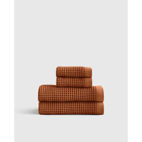 Organic Turkish Waffle Bath Towel Bundle
