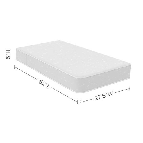 Pottery Barn Kids Lullaby Crib & Toddler 2-Stage Mattress
