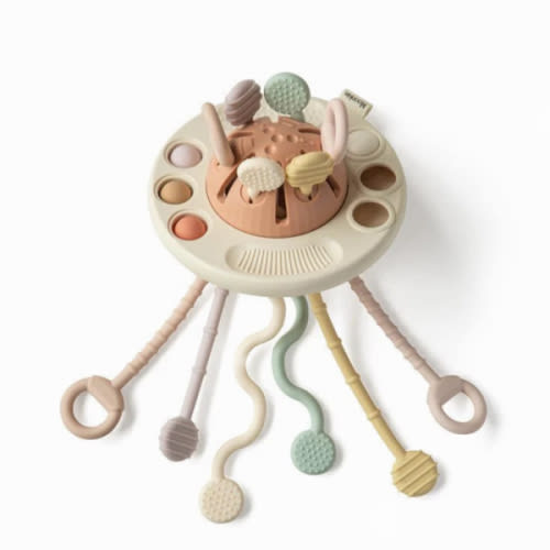 UFO Silicone Pulling Toy