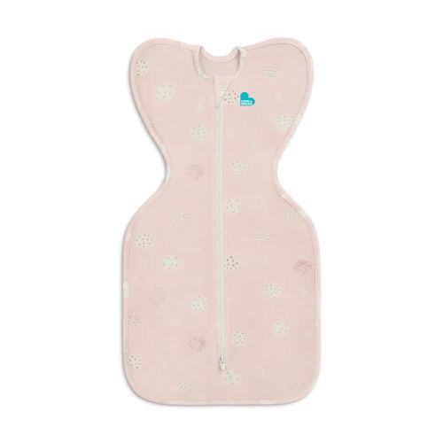 Love to Dream Swaddle UP Transition Bag Lite, Luxuriously Silky Soft Bamboo Viscose, Patented Zip-Off Wings, Converts to a snug Sleeping Bag, 0.2 TOG, 19-24 lbs, Pink Little Dreamer