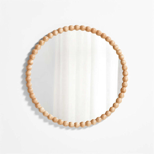 Jenny Lind Maple Wood Round Kids Mirror