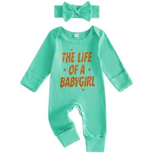 Newborn Baby Girl The Life Of A Baby Girl Romper Jumpsuit Clothes