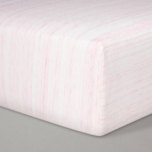 Jersey Fitted Crib Sheet - Cloud Island™ Pink