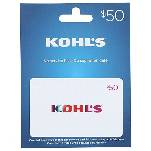 Kohls Physical Gift Card - $50