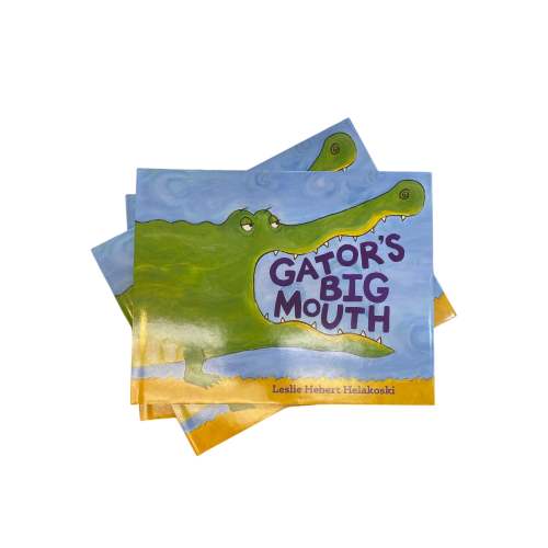 Gator’s Big Mouth Hard Cover Book