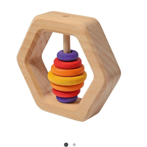 Honeycomb rattle