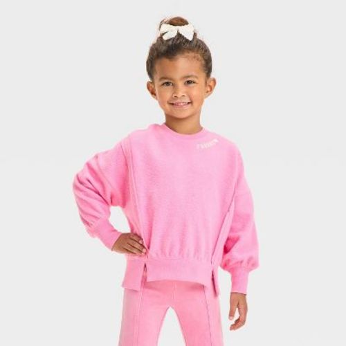 Grayson Mini Toddler Girls' Fleece Sweatshirt - Pink 12m
