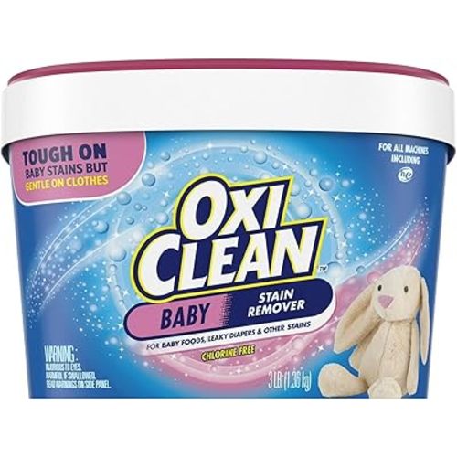 OxiClean Versatile Stain Remover Baby Stain Soaker, 3 lb