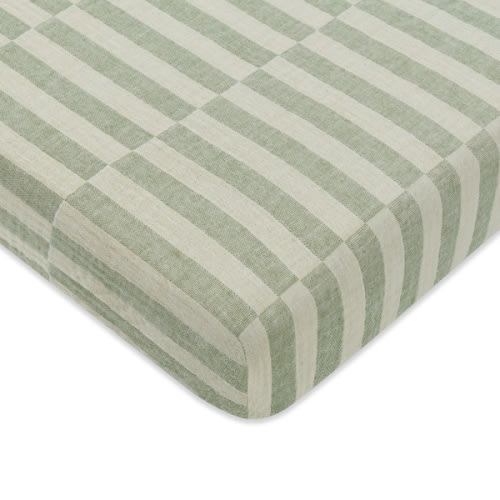 Babyletto Mini Crib Sheet in GOTS Certified Organic Muslin Cotton