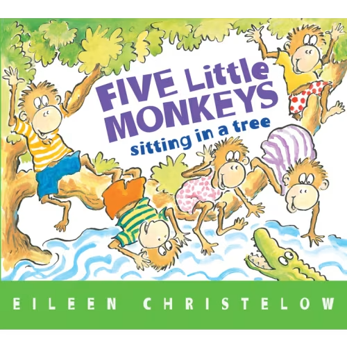 Five Little Monkeys Sitting In A Tree Board Book Book By Eileen Christelow, (Board Book) | Indigo