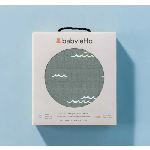 Changing Pad Cover - Ocean Waves