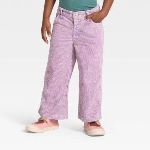 Toddler Girls' Corduroy Pants - Cat & Jack™ Lavender Mauve 12M