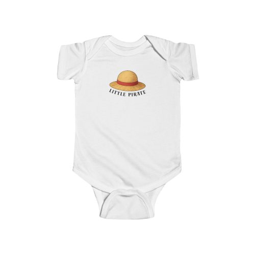 Straw Hat 'Little Pirate' Bodysuit | Infant One Piece Inspired Onesie