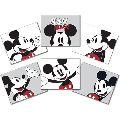 Lambs & Ivy Disney Baby Mickey Mouse Unframed Nursery/Child Wall Art