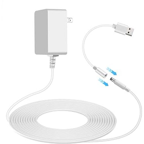 Baby Swing Power Adapter with USB Cord, Baby Swing Charger Fit for Ingenuity Swing for InLighten, InLighten Soothing, Anyway Sway, ConvertMe, Swing n Go Deluxe, SimpleComfort, Cozy Spot, Every Season