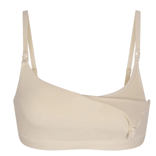 FITS EVERYBODY MATERNITY PUMPING SCOOP BRALETTE | SAND COLOUR