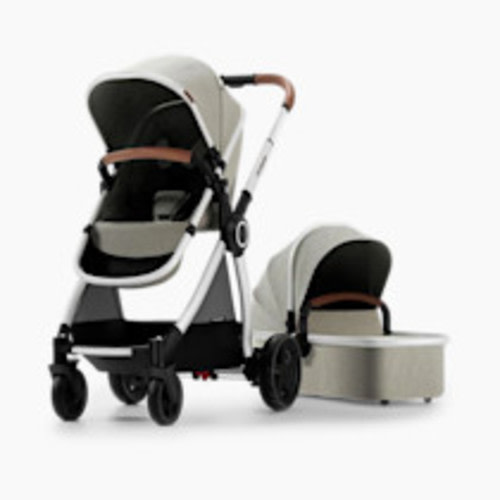 Mompush Ultimate 2 Stroller & Bassinet - Khaki