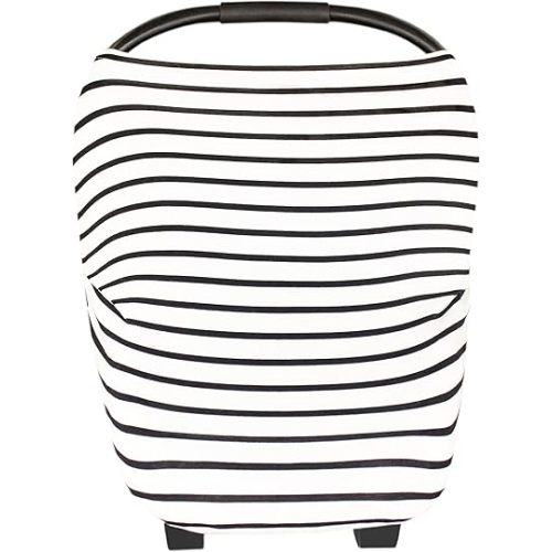 Copper Pearl Multi-Use Cover: Car Seat Covers, Nursing Cover, and Stroller Cover for Sun - Stretchy Fabric, All-Season Use, Stylish Designs, Easy Access for Moms - City