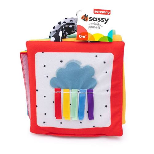 Sassy Baby 4-Count Reversible Soft Sensory Activity Panels