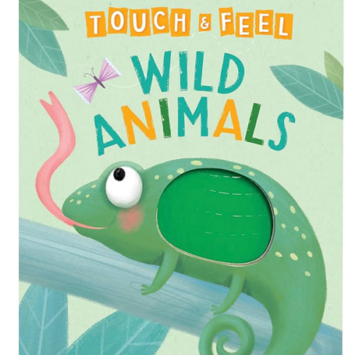 Wild Animals: A Touch and Feel Book - Children's Board Book - Educational