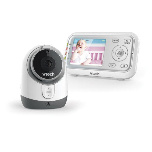 VTech VM3253 2.8 inch Digital Video Baby Monitor with Full-Color and Automatic Night Vision - White