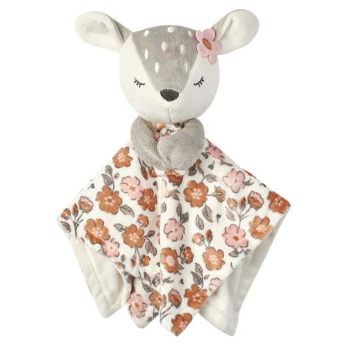 Modern Moments by Gerber Baby & Toddler Girl or Boy Gender Neutral Plush Security Blanket, Deer