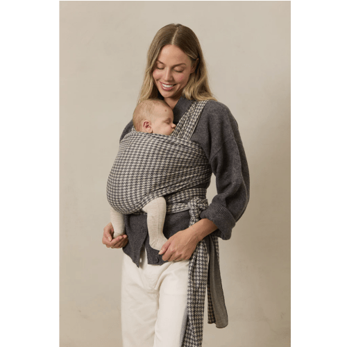 Stormy Houndstooth Wrap