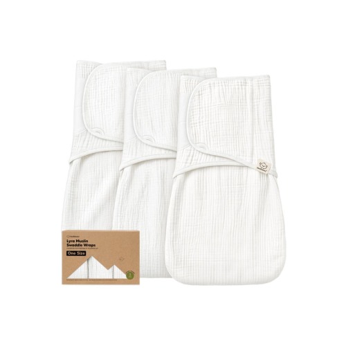 3-Pack Lyra Muslin Swaddle Wraps