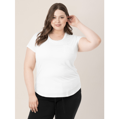 Everyday Maternity & Nursing T-shirt | White – Kindred Bravely