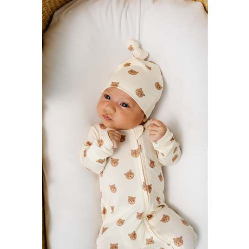 Teddy Zipper Footies