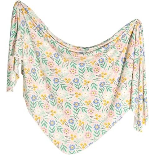 Copper Pearl Baby Swaddle Blanket - Premium Knit Baby Blanket, Large Soft Stretchy Receiving Blankets for Baby Boy and Girl, Swaddles for Newborn, Infant, and Toddler (Clara)