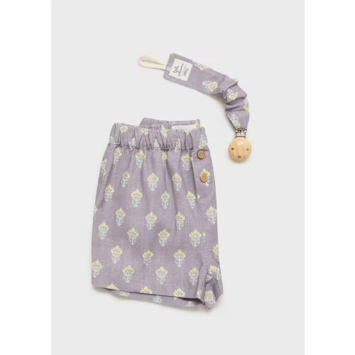 Printed cotton shorts - Kids | MANGO USA