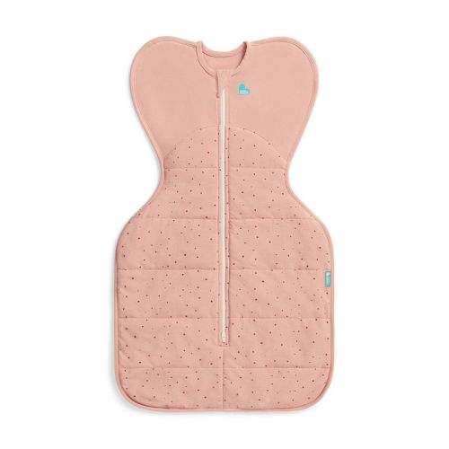 Love To Dream Baby Swaddle Up Sleep Sack - Warm Cotton 2.5 TOG Sleeveless Wrap - Size S, Pebbles