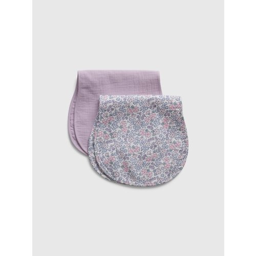 Baby First Favorites Burp Cloth (2-Pack) in orchid petal, size: One Size