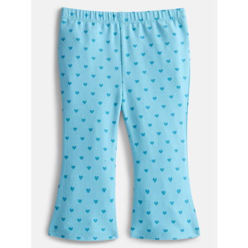 Wonder Nation Baby and Toddler Girls Flare Leggings, Sizes 0M-5T