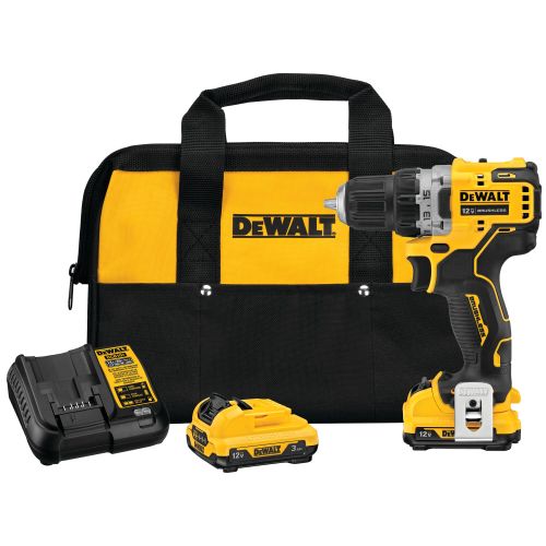DEWALT XTREME 12-volt Max 3/8-in Keyless Brushless Cordless Drill ( 2 -Batteries Included, and Charger Included )