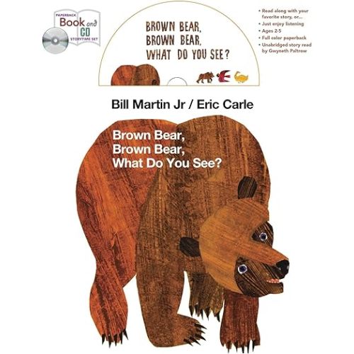 Brown Bear book and CD storytime set (Brown Bear and Friends) Paperback – Unabridged, March 12, 2013