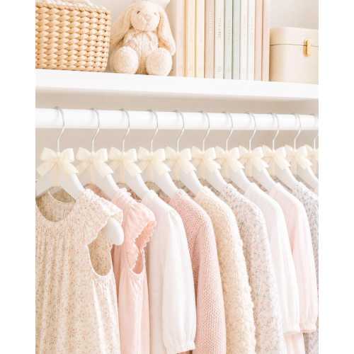 Baby Hanger Wood Welcome New Baby Gift Wood Baby Hanger Set Nursery Closet Organization Baby Clothes Hanger Nursery Hanger Infant Hanger