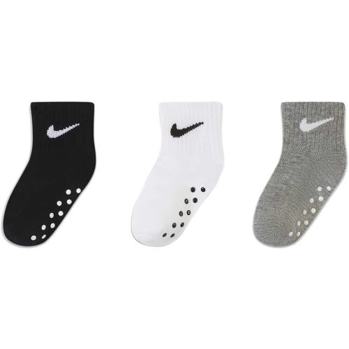 Nike baby-boys Ankle Gripper Socks (3 Pairs)