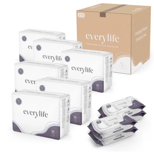 EveryLife Diapers & Wipes Bundle