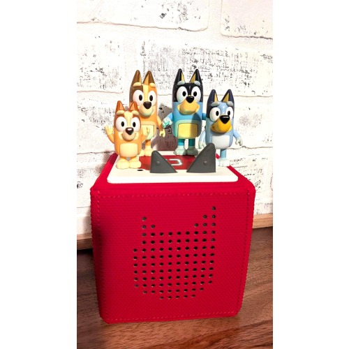 Bluey Tonie and The Heeler family - Custom Audio, Toniebox compatible