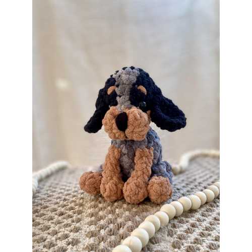 Customizable Bluetick Coonhound Stuffed Animal: Dog Portrait Decor and Toy