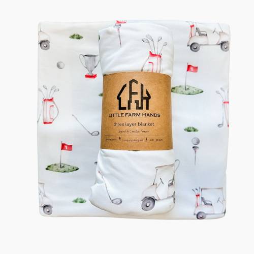 Who’s Your Caddy Toddler Blanket