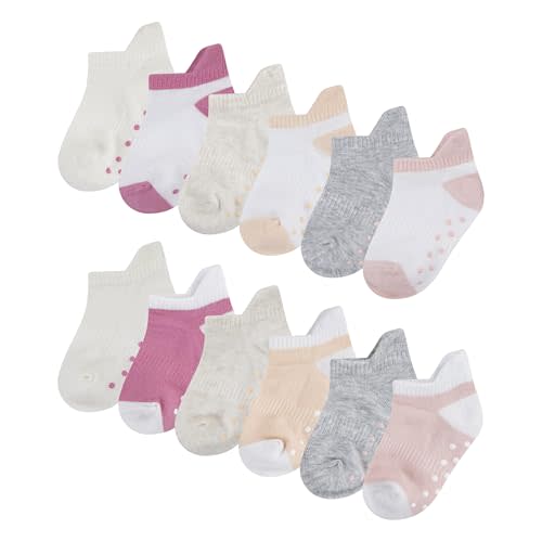 Huggies Baby 12-Pack Lightweight Ankle Gripper Socks