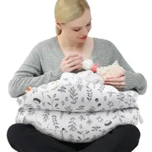 Chilling Home 3-Sided Waist-Adjust Plus-Size Nursing Pillow for Breastfeeding & Bottle Feeding, Zipper Closure Removable Cover, Machine Washable Newborn Essentials, Baby Shower Gift (Baby & Maternity) - TikTok Shop