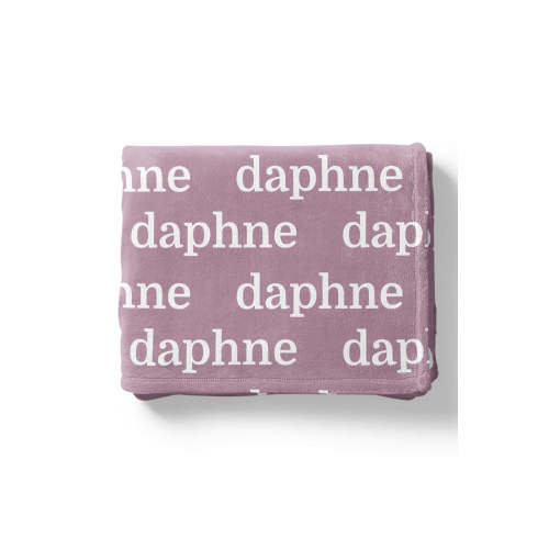 Personalized Color Blanket | Plush Pastels
