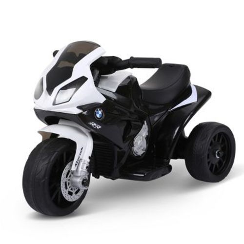 Aosom 6V Kids Motorcycle Licensed BMW, Toddler Motorcycle with Headlight, Music, 3 Wheeled Electric Motorcycle for Kids, Gift for Boys & Girls