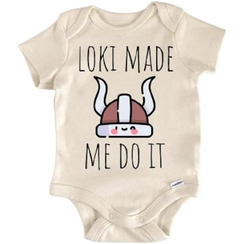 Viking Scandinavian Nordic - Baby Boy Girl Clothes Infant Bodysuit Funny Cute Newborn