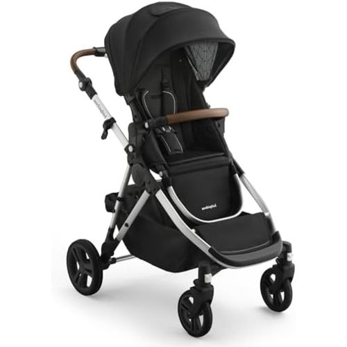 Mockingbird 3.0 Single-to-Double Convertible Stroller, Black Windowpane